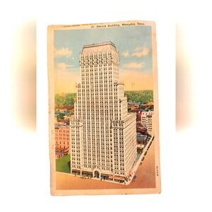 Antique Postcard From Memphis TN Postmarked 1/6/1946